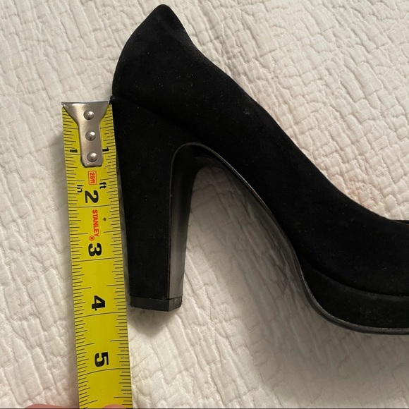 Miu Miu Black Suede Pumps - Picture 6 of 7